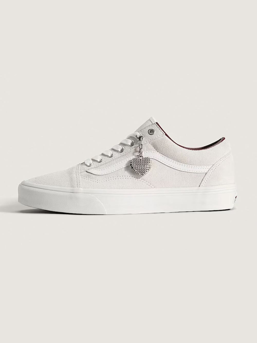 Vans Old Skool Love is Pain Shoe Blanc De Blanc White Men Size 10.5 NWB